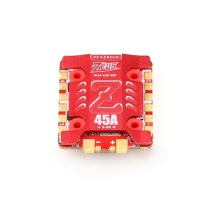 hglrc zeus 45a V2 4in1 blheli_32 3-6s  esc 20x20 m3 red Регулятор скорости 4 в 1