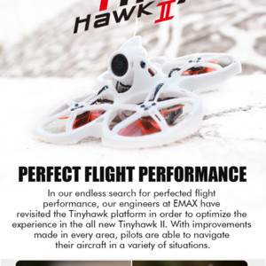 tinyhawk ii indoor fpv racing drone f4 5a 16000kv runcam nano2 700tvl 37ch 25-100-200mw vtx 1s-2s bnf Микро квадрокоптер дрон v2