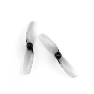 hq micro whoop prop 40mmx2 grey poly carbonate-1mm shaft Пропеллеры hqprop 40мм grey 2 лопасти 1 0мм 2 пары