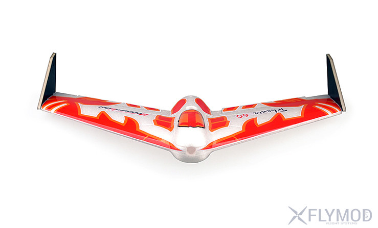 Летающее крыло happymodel phenix60 600мм wingspan fpv epo mini flying wing rc airplane kit л таюче крило