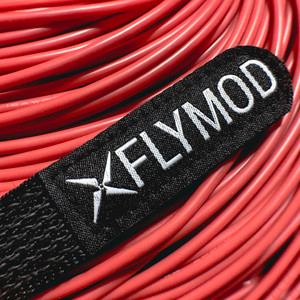 Тканевая липучка flymod 250мм с резиновым плетением battery strap рем нець для батки батареи ремешок аккума