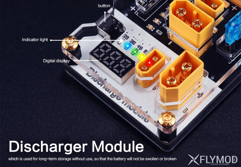 hglrc thor lipo battery balance charger board pro Плата параллельной зарядки расширенная