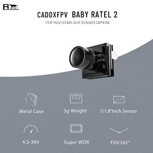 analog fpv camera Камера для fpv caddx baby ratel 2 v2 1200tvl 1 1 8  starlight hdr 16 9 4 3 ntsc pal