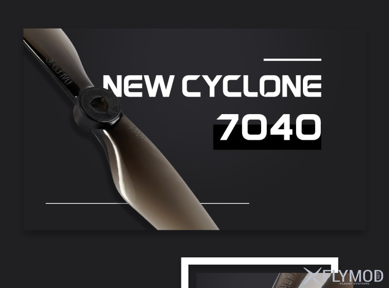 dalprop new cyclone 7 inch 7040 2 blade props Пропеллеры