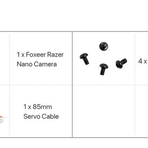 Камера для fpv foxeer razer nano 1200tvl 1 3 cmos 4 3 16 9 pal ntsc