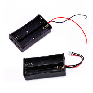 battery holder with wires Отсек для батарей 18650 li-ion с проводами лоток 2x18650 слот c коннектором холдер