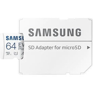 Карта памяти Samsung EVO Plus 2021 MicroSD XC класс 10 UHS-I U1/3 [64Gb U1]
