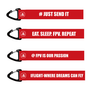 iflight decorative key strap fpv Декоративные ремешки для рюкзака eat sleep fpv repeat  ремешок