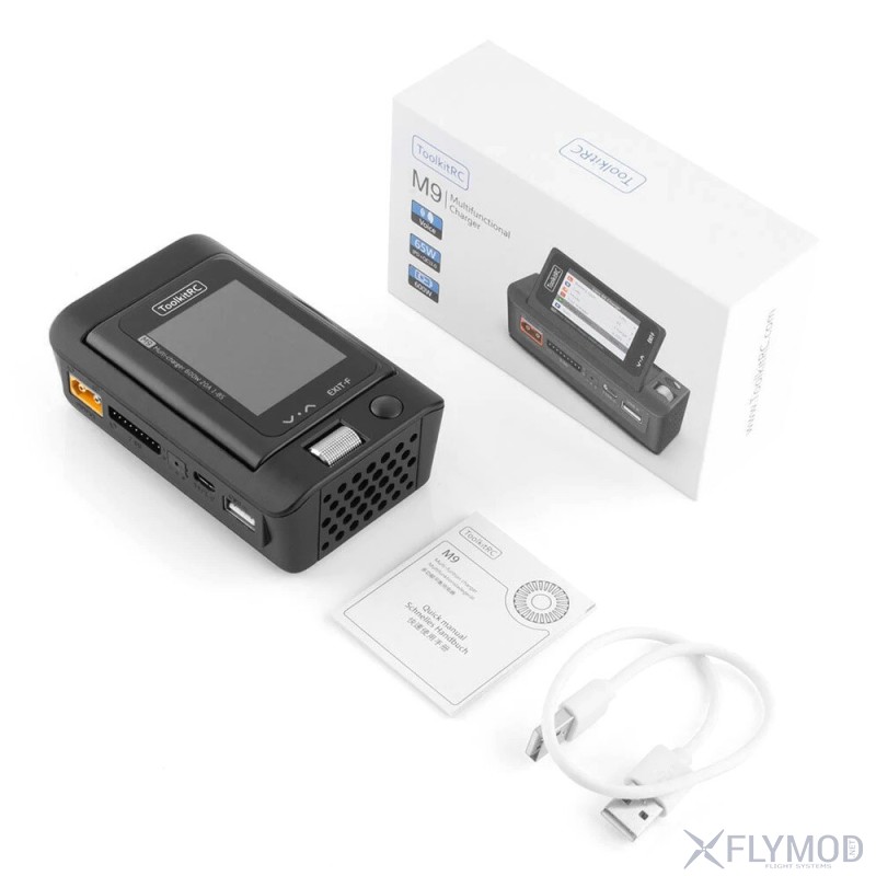toolkitrc m9 600w 20a 1-8s multi-function dc smart balance charger w  voice alerts Зарядное устройство зарядка с голосовым оповещением пристр й