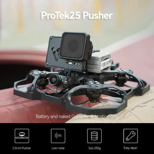 Мини fpv квадрокоптер iflight protek25 pusher analog дрон готовый к полёту bnf pnp