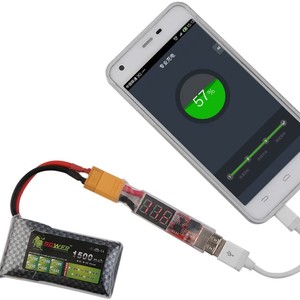 2s-6s lipo battery usb converter xt60 plug cellphone charger adapter Преобразователь напряжения 2s-6s lipo  для зарядки телефона