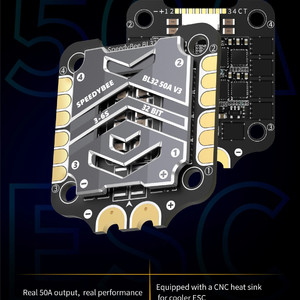 Регулятор скорости F7 V3 BL32 50A 4in1 ESC