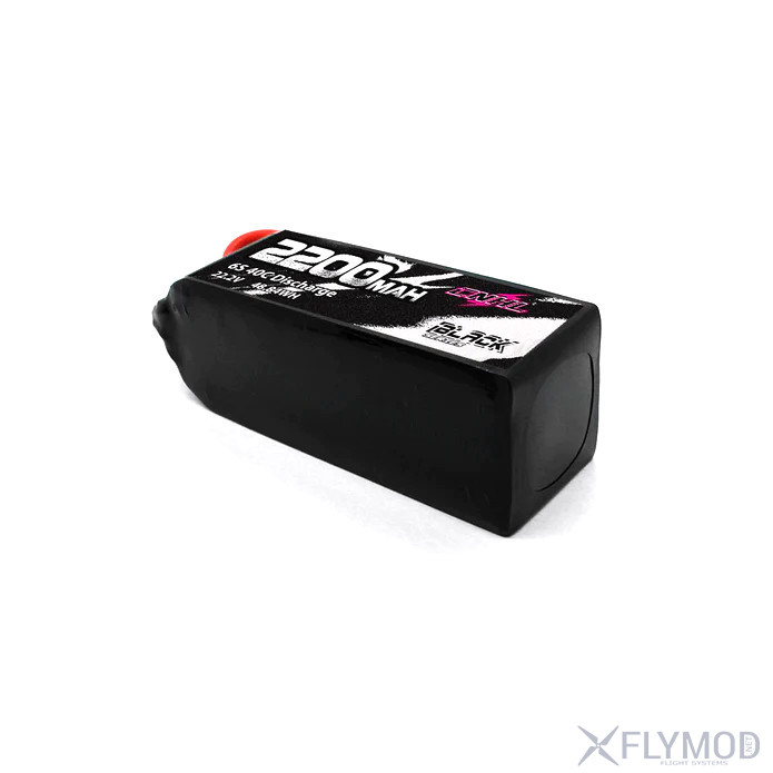 Аккумулятор CNHL Black Series 2200mAh 6S 22 2V 40C Lipo XT60