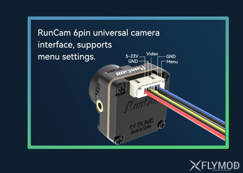 Камера для FPV RunCam Robin 3 1200 TVL 1 3  CMOS 4 3 PAL NTSC