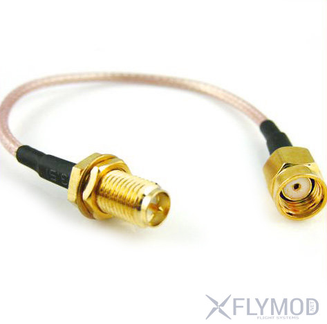 high quality low loss antenna extension cable Антенный удлиннитель на твердой ножке sma  rp-sma RG402