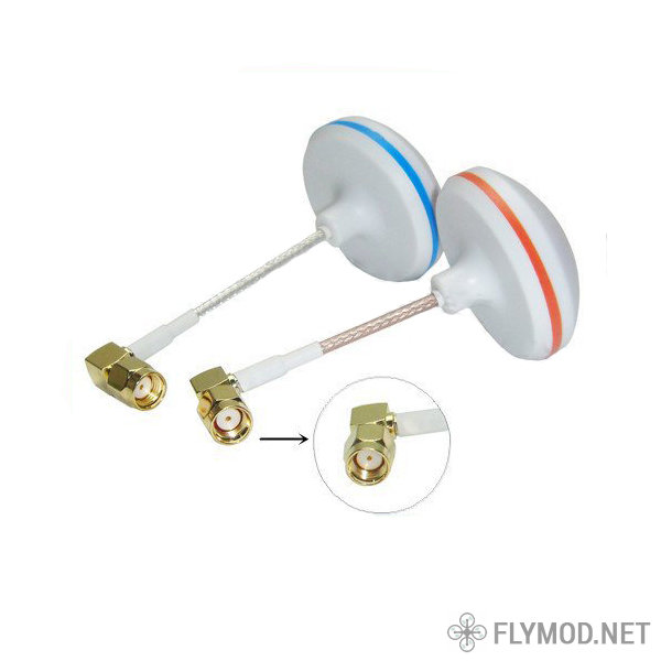 Антенна  foxeer 5 8g micro lollipop 2 5dbi high gain super tiny fpv omni antenna