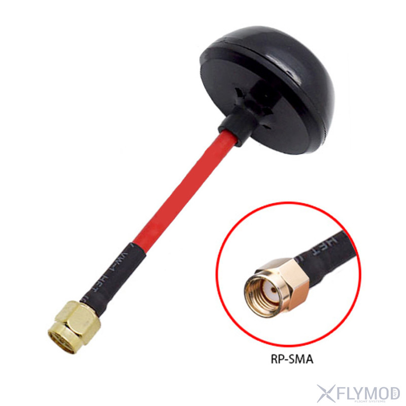 Антенна  foxeer 5 8g micro lollipop 2 5dbi high gain super tiny fpv omni antenna