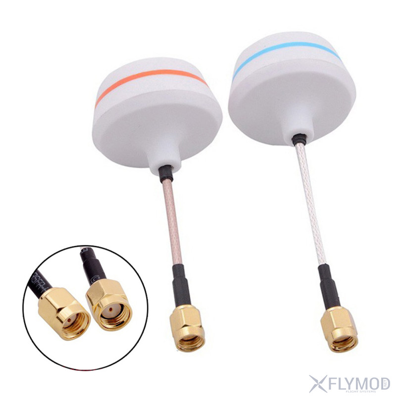 pagoda 2 5 8ghz omnidirectional fpv antenna rhcp Антенна всенаправленная короткая длинная