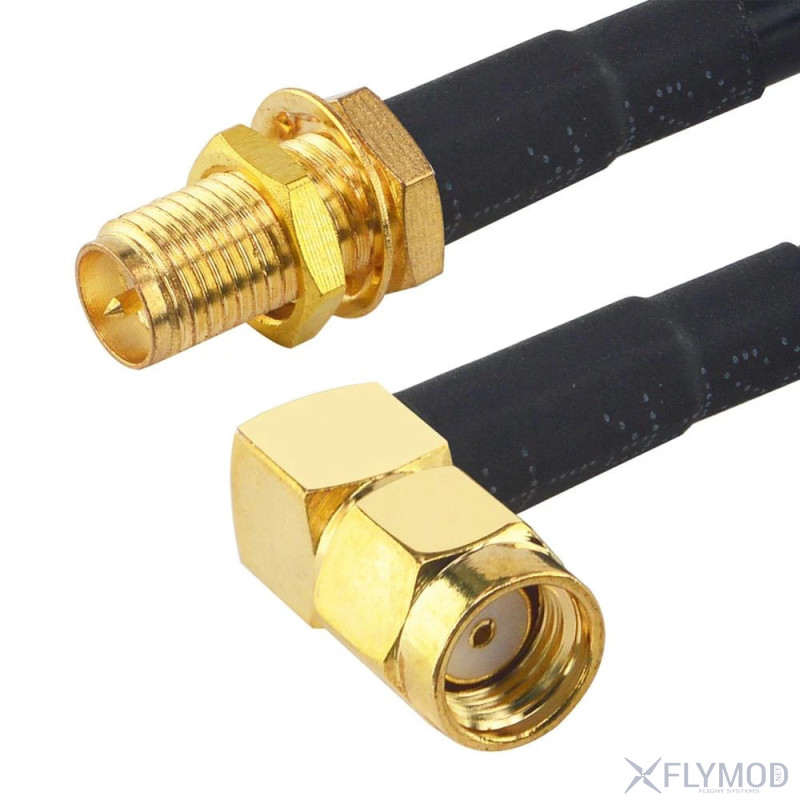 high quality low loss antenna extension cable Антенный удлиннитель на твердой ножке sma  rp-sma RG402