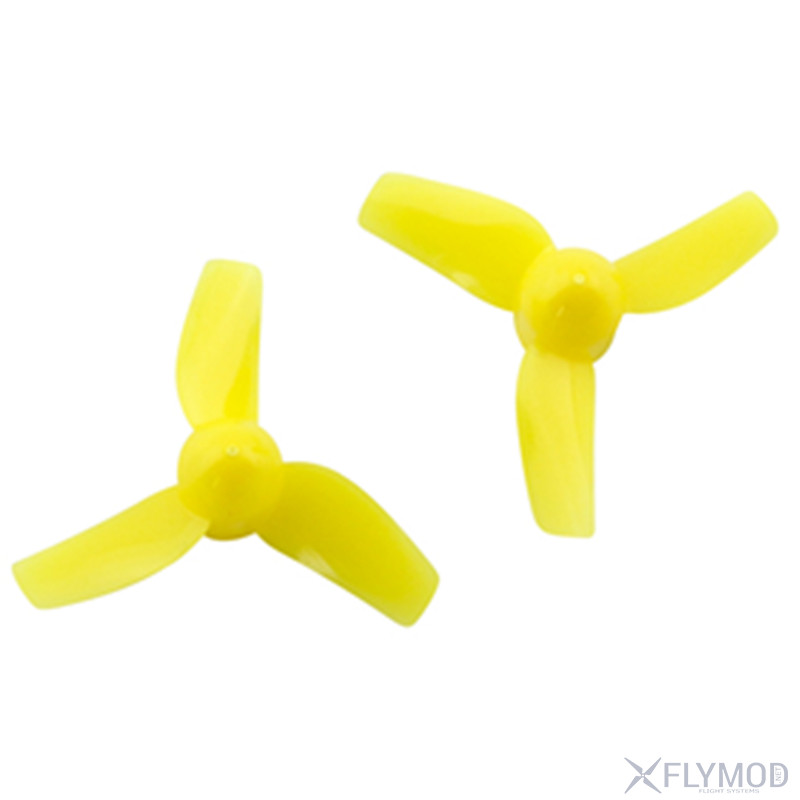 hq micro whoop prop 35mmx3  2cw 2ccw -poly carbonate-1 0mm shaft Пропеллеры hqprop 35мм 3 лопасти 1 0мм  2 пара cw ccw