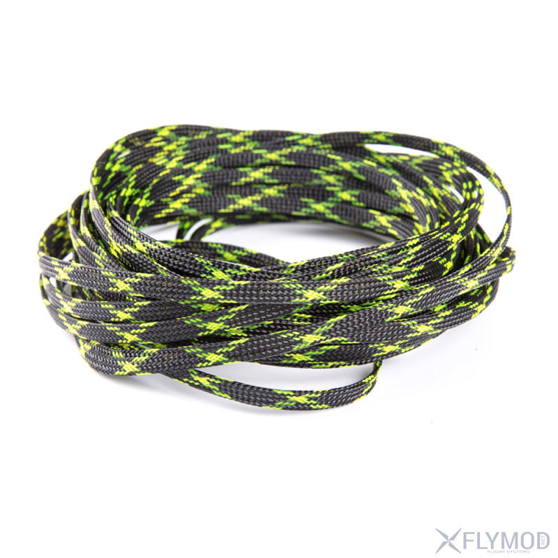 protection sleeve 8mm 12mm snakeskin fpv Защитный плетеный кабель для силовых проводов 8мм 12мм