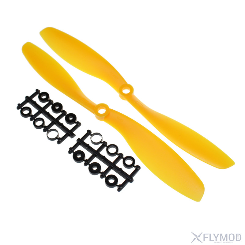 Пропеллеры gemfan 8045 нейлоновые nylon propeller cw ccw for rc quadcopter пара