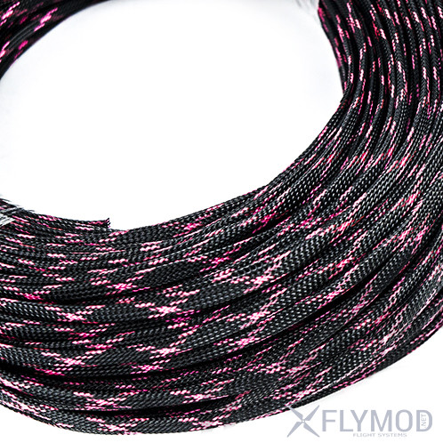 protection sleeve 8mm 12mm snakeskin fpv Защитный плетеный кабель для силовых проводов 8мм 12мм