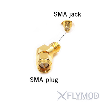 Антенный удлинитель mmcx to sma  rp-sma   10см переходник коннектор adapter connect прямой straight