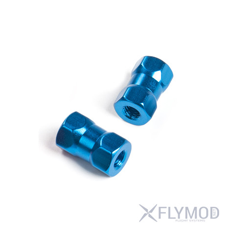 m3 self-locking nylon nut aluminum alloy multicolor hex Гайки алюминиевые шестигранные М3 с нейлоновым фиксатором  Цветные 10шт самозатягивающиеся