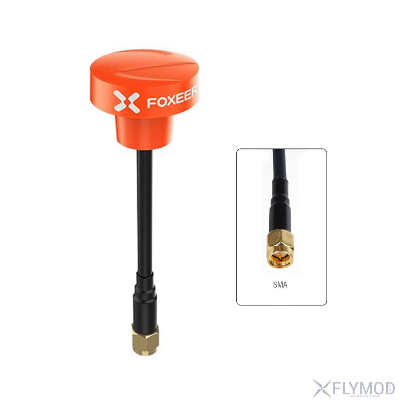 Антенна  foxeer 5 8g micro lollipop 2 5dbi high gain super tiny fpv omni antenna