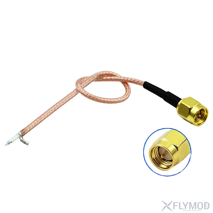 high quality low loss antenna extension cable Антенный удлиннитель на твердой ножке sma  rp-sma RG402