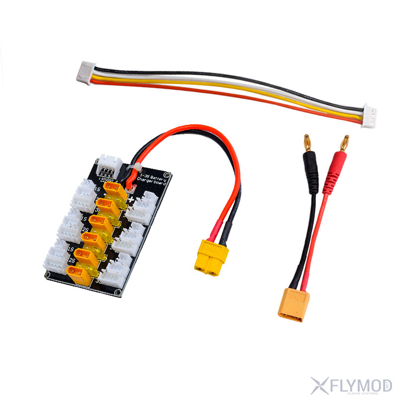 Плата паралельної зарядки Power Genius XT60 2-8S Lipo