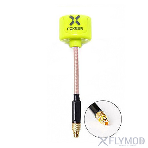 Антенна  foxeer 5 8g micro lollipop 2 5dbi high gain super tiny fpv omni antenna