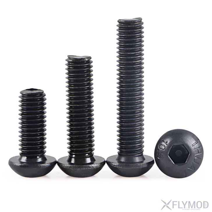 m2 black nylon plastic round phillips screw nut 120 pcs box set black Нейлоновые стойки 120шт Проставки