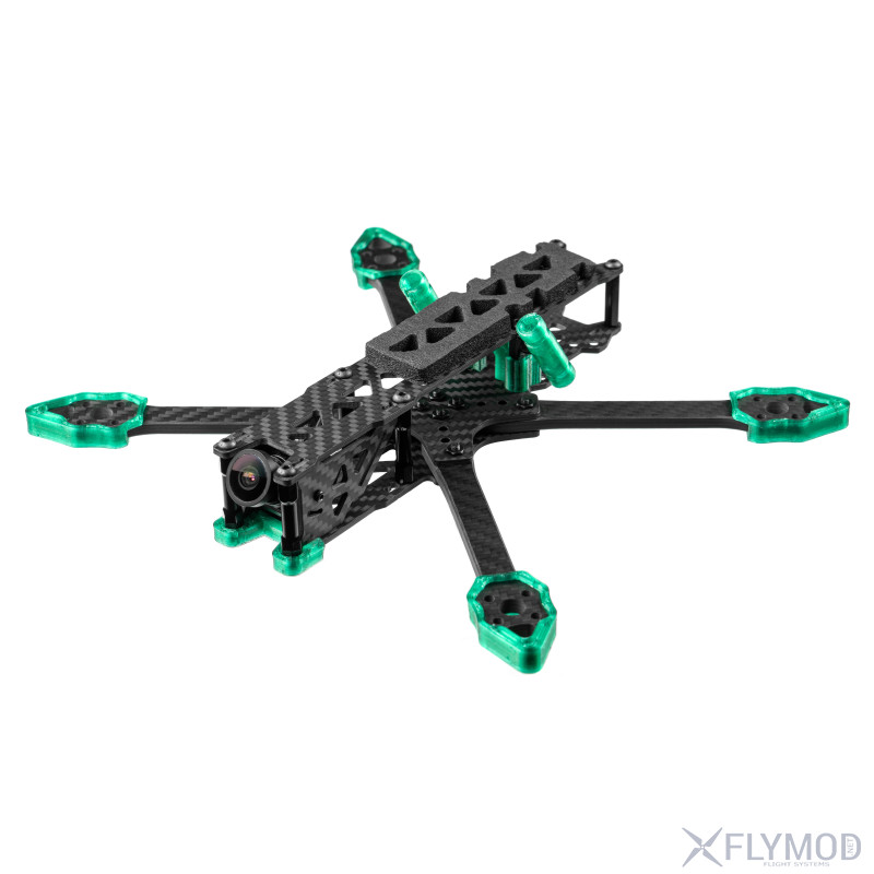 Карбоновая рама creation frames fury 220мм frame fpv drone украинская ukraine гоночная racing droneracing дронрейсинг v2