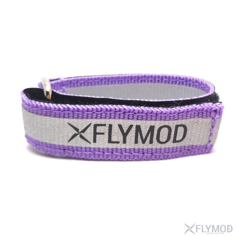 Тканевая липучка flymod 250мм с резиновым плетением battery strap рем нець для батки батареи ремешок аккума