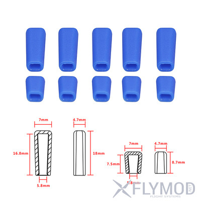 small antenna protection tube cap Колпачок для защитной пластиковой трубки для антенн