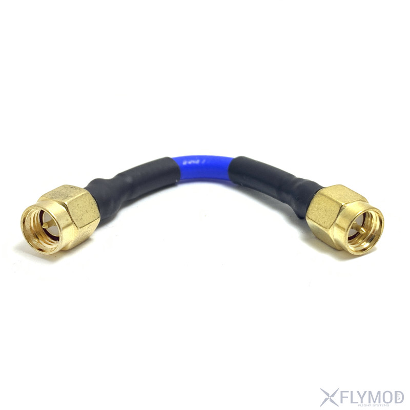 Антенный удлинитель mmcx to sma  rp-sma   10см переходник коннектор adapter connect прямой straight