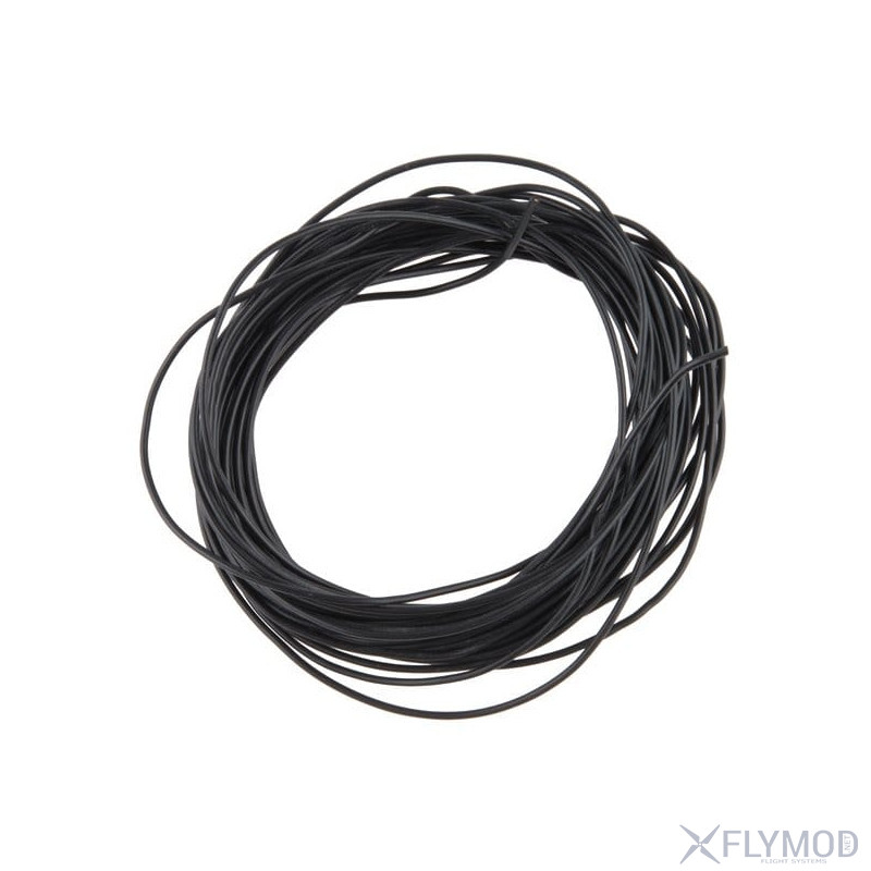 Силиконовый провод 18awg черный 1 метр кабель 18 awg