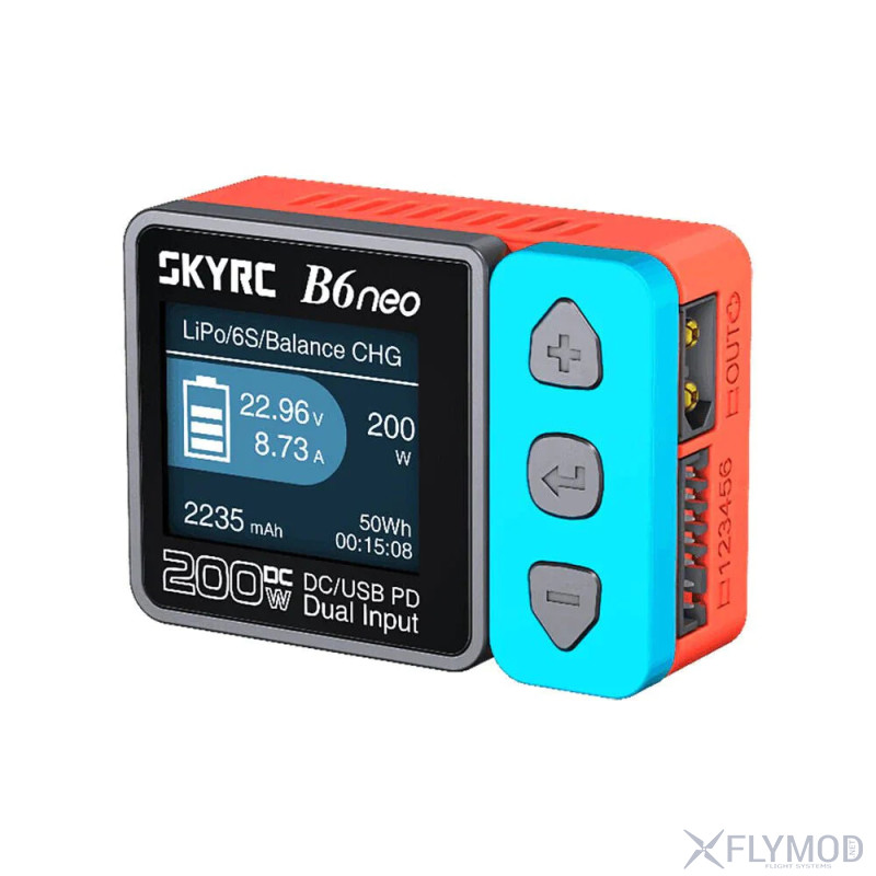 Зарядний пристрій SkyRC Q200 Neo LiPo 1-6s 10A 200W AC