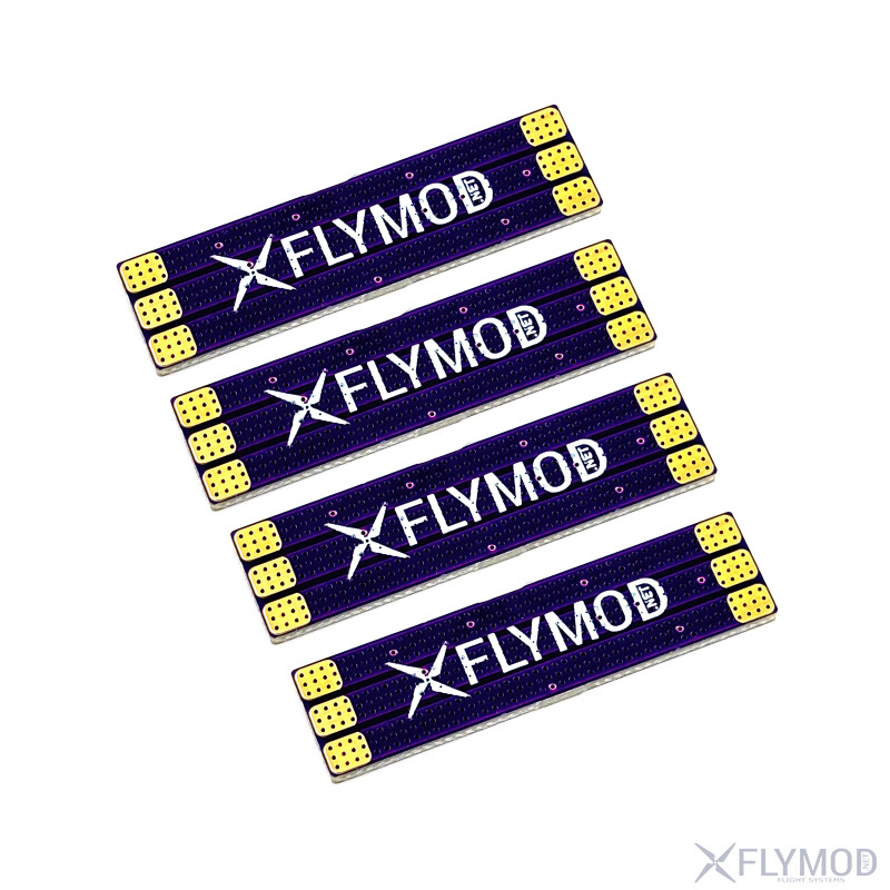 Плата удлинитель flymod между моторами и esc 4 в 1 extansion pcb