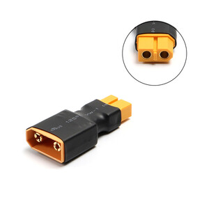 Переходник xt90 в xt60 lithium battery adapter xt90 to xt60 adapter male female перех дник