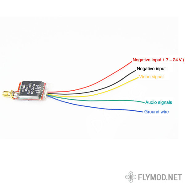 Видео передатчик TS5828 схема подключения