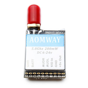 Видео передатчик Aomway mini 200 mW на 32 канала 5.8G