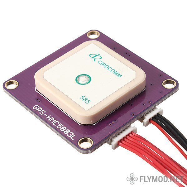 GPS модуль с компасом Ublox NEO-M6 HMC5883L  Для APM