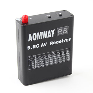 Приемник видео FPV Aomway 5 8Ghz c записью видео DVR 32 канала