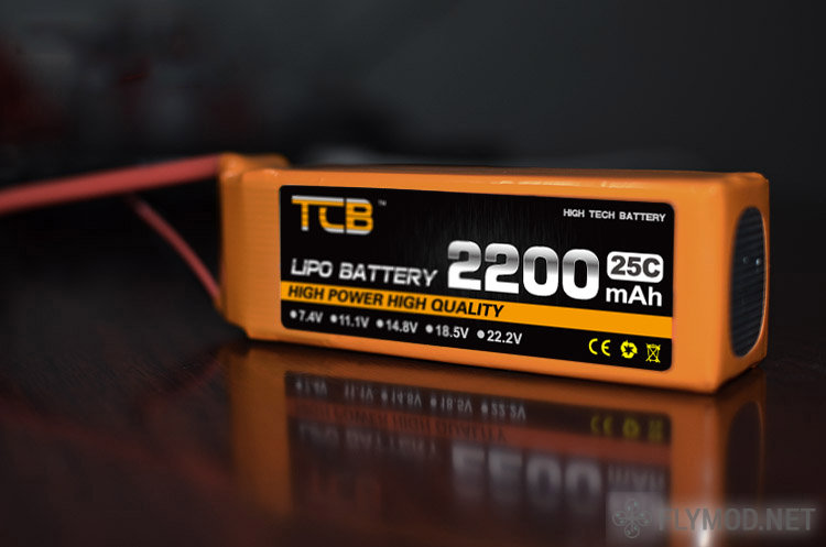 Аккумулятор LiPo TCB 3S 11 1В 2200MAH 25C  Разъем T Plug