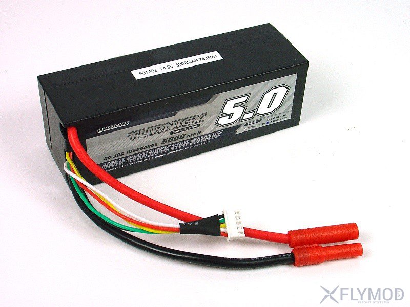 Аккумулятор Turnigy 4S 14 8v 5000mah 20-30C LiPo