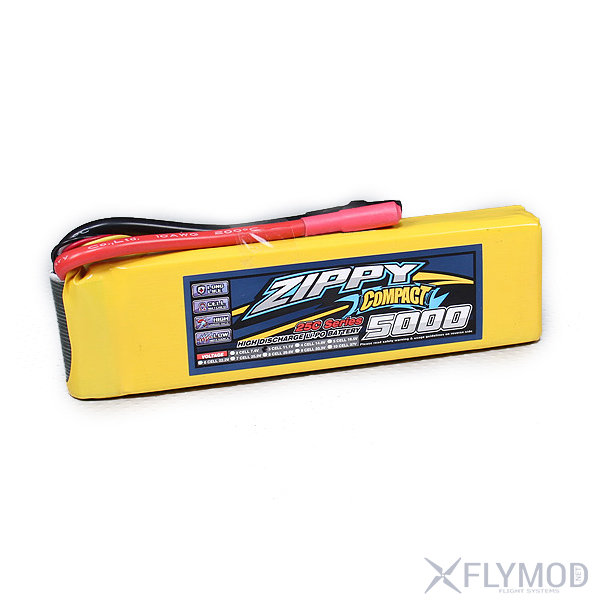 Аккумулятор Zippy Compact  3S 11 1V 5000mAh 25C LiPo