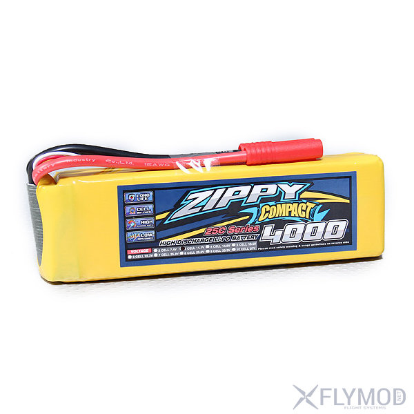 Аккумулятор Zippy Compact  3S 11 1V 4000mAh 25C LiPo